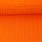 Preview: Musselin "Jenke" Double Gauze ORANGE 423